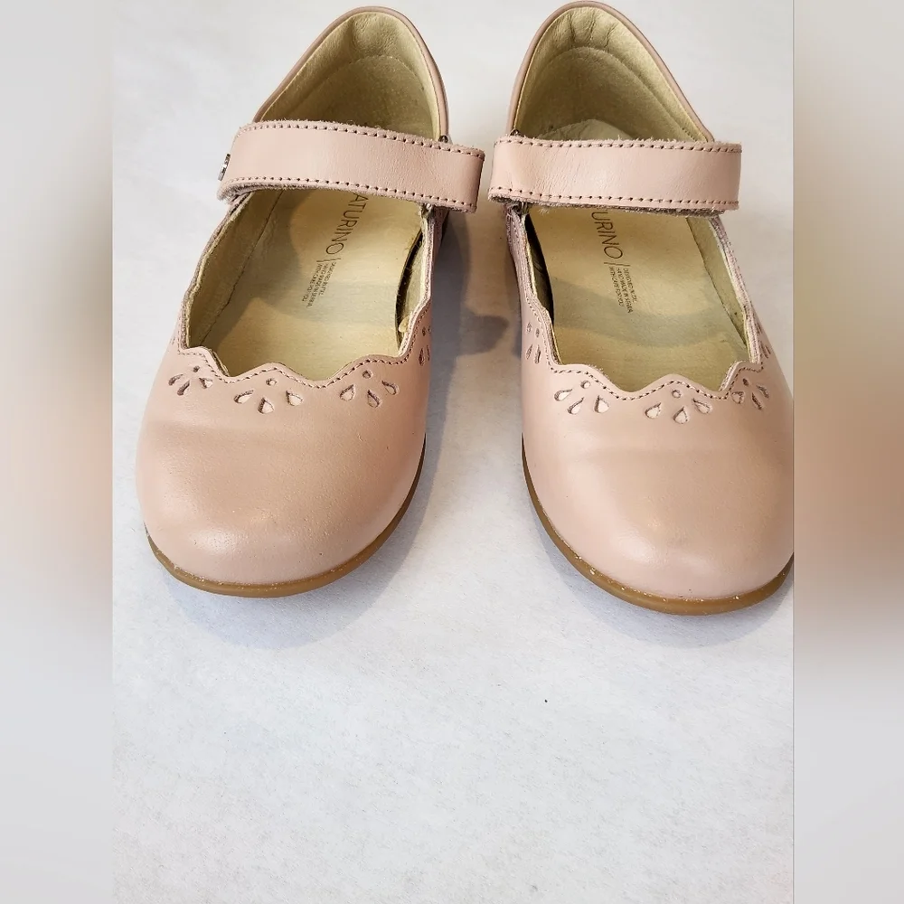 COPY - || NATURINO || Olya mary janes, pink, leather, straps, sz 30 (13)